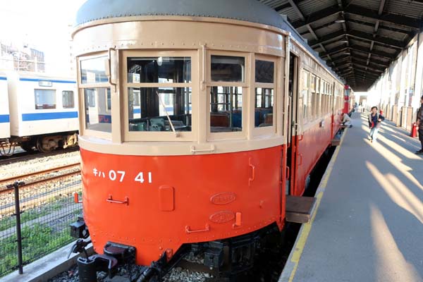 門司港レトロ-九州鉄道記念館懐かしい電車